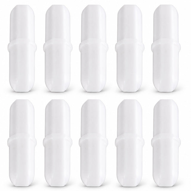 PTFE Magnetic Stir Bars, 20 mm, 10 Pack