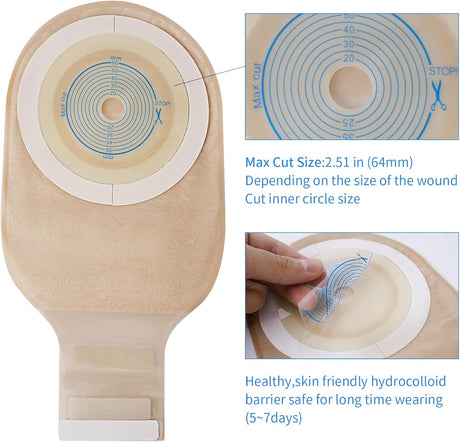 Rainlotus Ostomy Bag (20 Pcs)