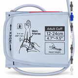 Replacement Blood Pressure Monitor Cuff with Connectors Pediatric to XXXL Sizes