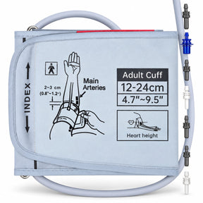 Replacement Blood Pressure Monitor Cuff with Connectors Pediatric to XXXL Sizes