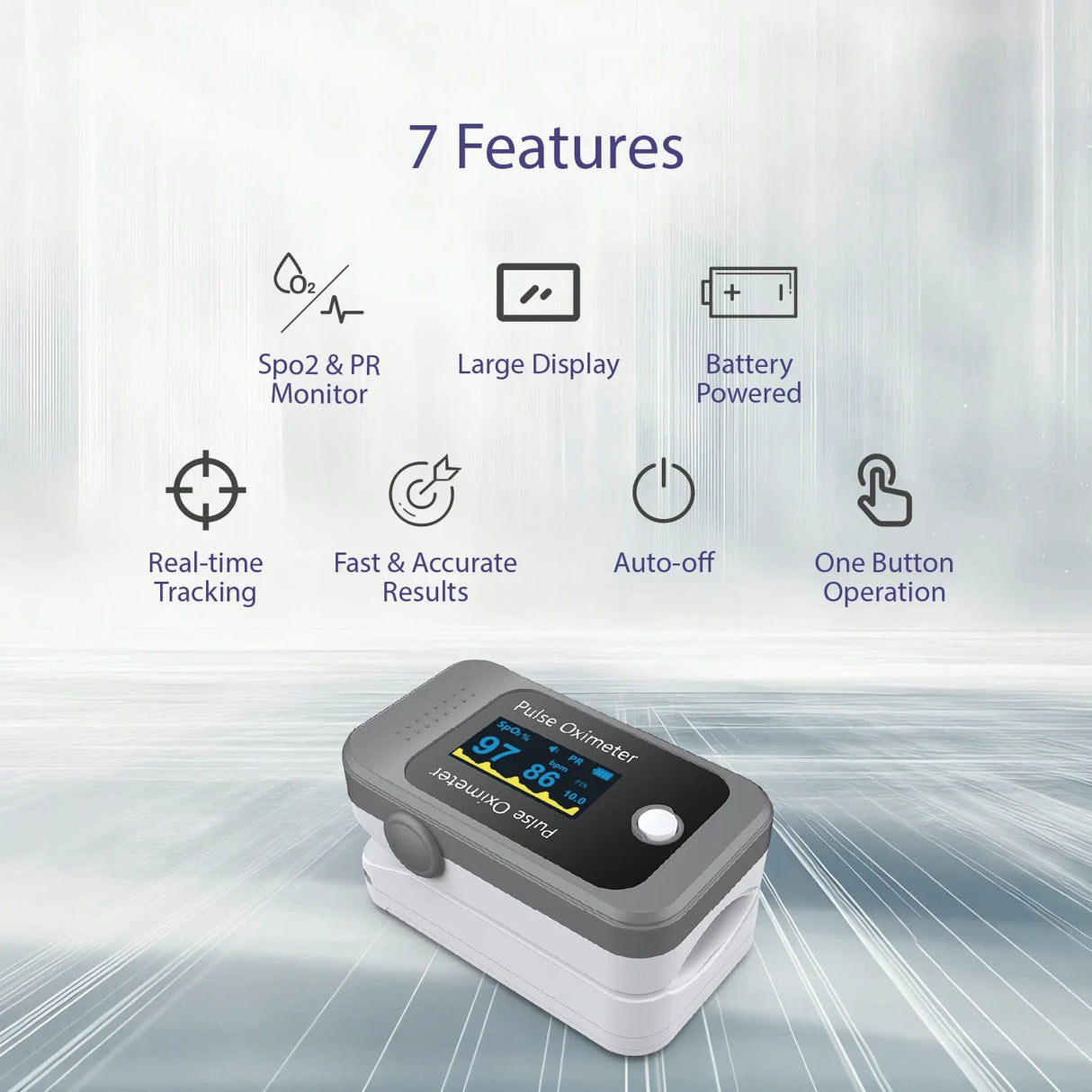 BerryMed BM1000 Fingertip Pulse Oximeter