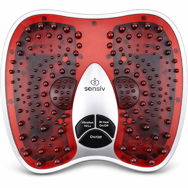 Sensiv Acupressure Foot Massager with Infrared Heat & Vibration
