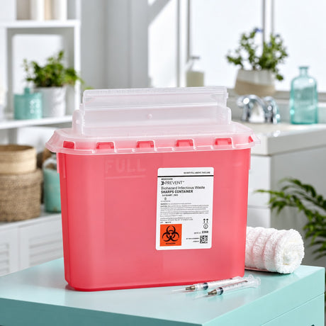 McKesson Prevent Sharps Containers - 11 x 12 in (view 6)