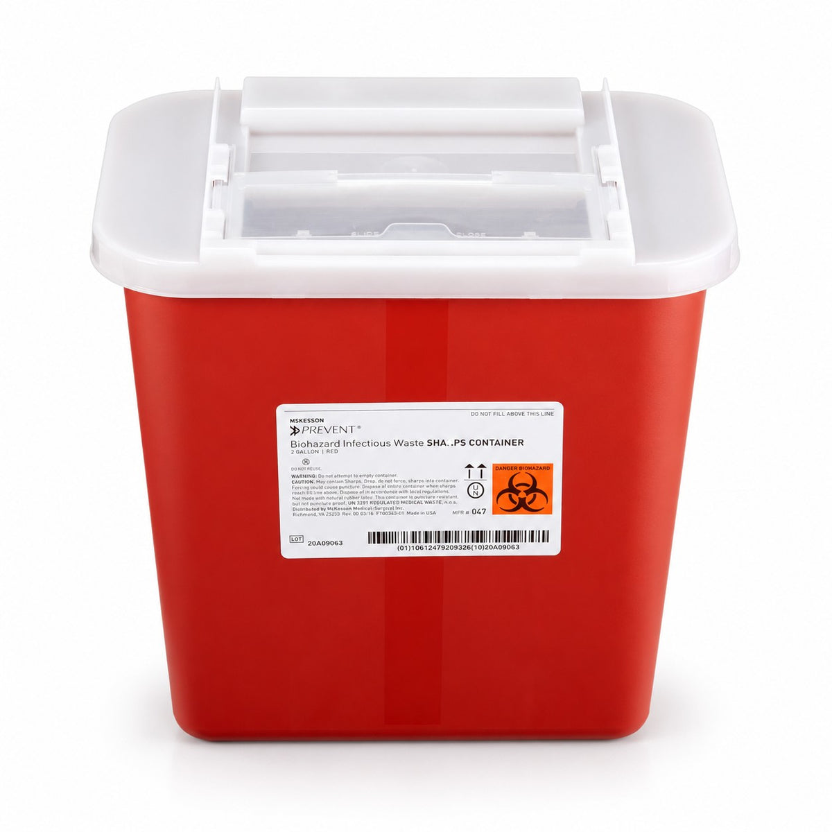 McKesson Prevent Sharps Containers - 10-1/4 x 7 in (view 7)