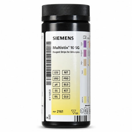 Siemens Multistix 10 SG Urinalysis Reagent Strips – 100 Count (CLIA Waived)