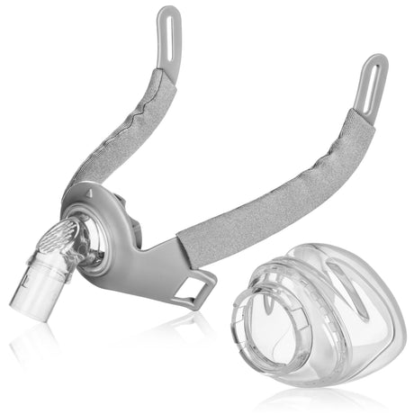 React Health Siesta Nasal Mask frame and cushion without headgear