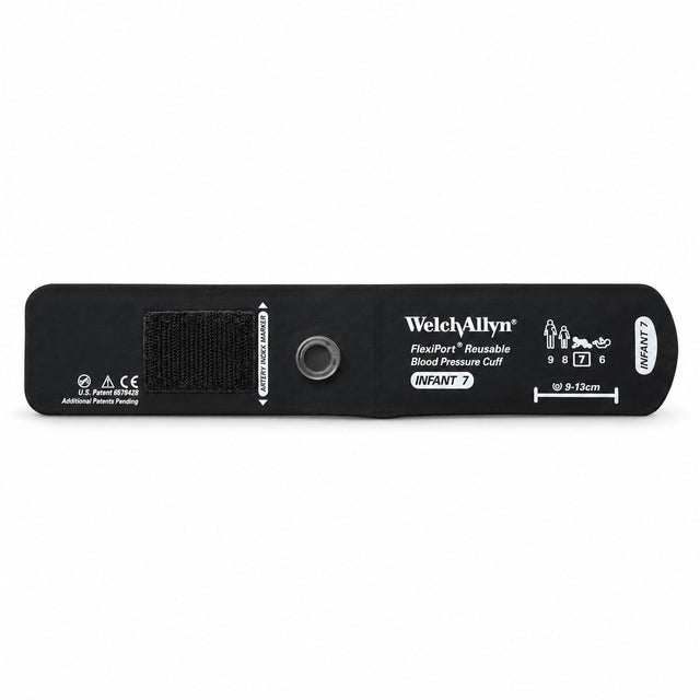 Size-07 Welch Allyn FlexiPort Reusable Blood Pressure Cuff – Infant