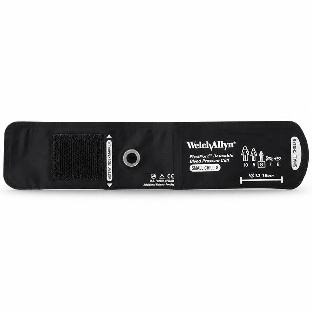 Size-08 Welch Allyn FlexiPort Reusable Blood Pressure Cuff – Small Child