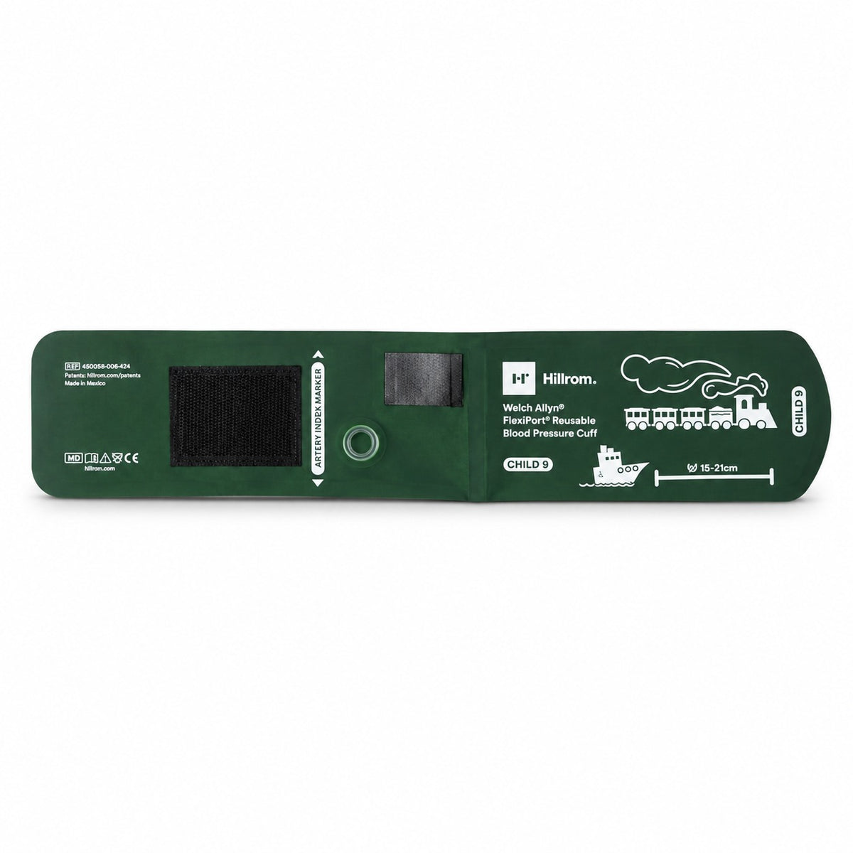 Size-09 Welch Allyn FlexiPort Reusable Blood Pressure Cuff – Child