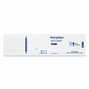 Size-11 Welch Allyn FlexiPort Disposable Blood Pressure Cuff – Adult Medium (20/Case)