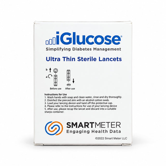 Smart Meter iGlucose Lancets 30G – 100 Count