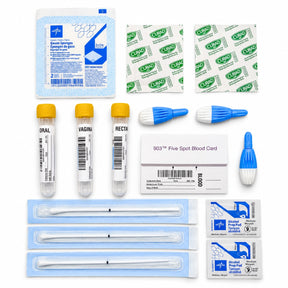Standard STI Panel – 3-Site At-Home Test Easy Instructions