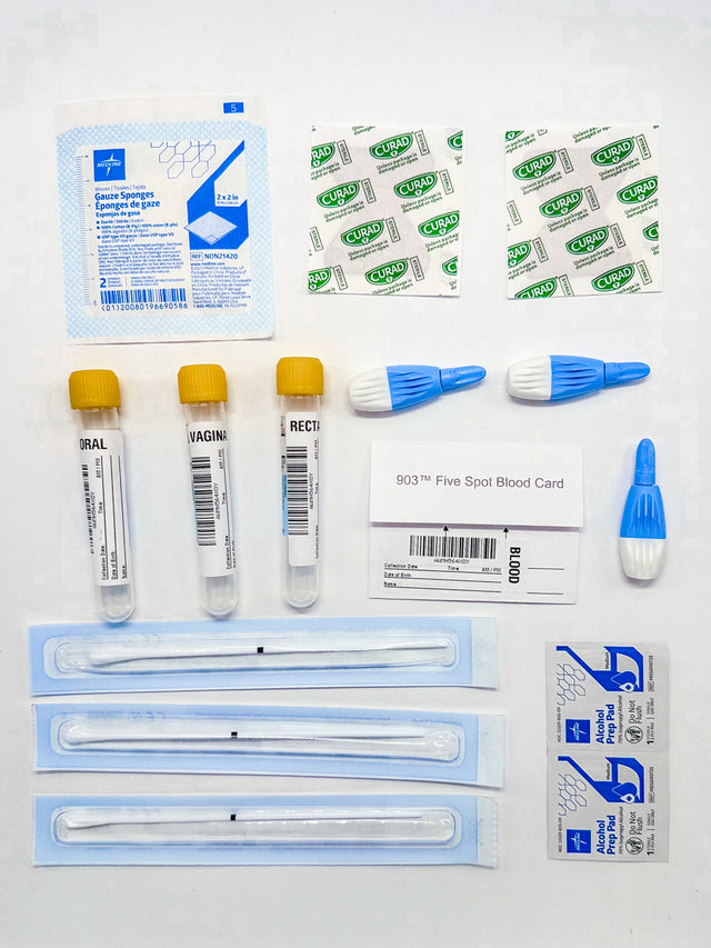 Sti Testing Panel Standard STI Panel – 3-Site At-Home Test for Chlamydia, Gonorrhea ...