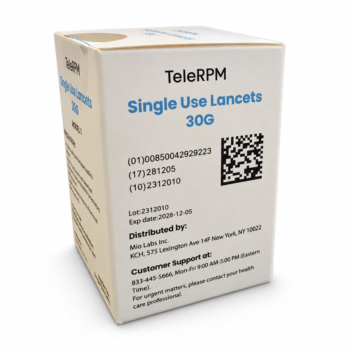 Transtek 30G Lancets – 50 Count