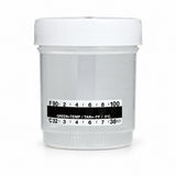 Urine Specimen Containers with Temperature Strip - 90 mL (view 1)