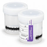 Urine Specimen Containers with Temperature Strip - 90 mL Case (view 2)