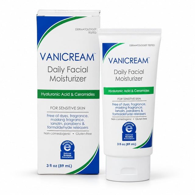 Vanicream Daily Facial Moisturizer, 3 fl oz.