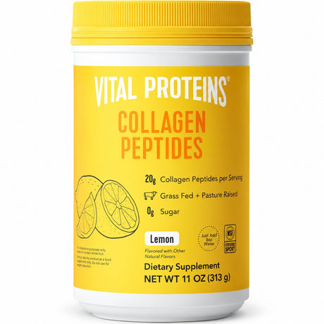 Vital Proteins Collagen Peptides Powder – Lemon Flavor
