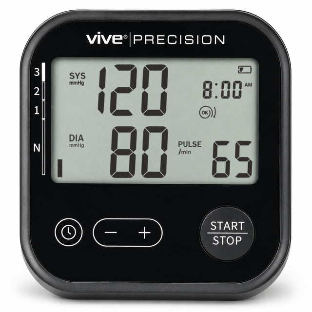 Vive Upper Arm Blood Pressure Monitor Bluetooth