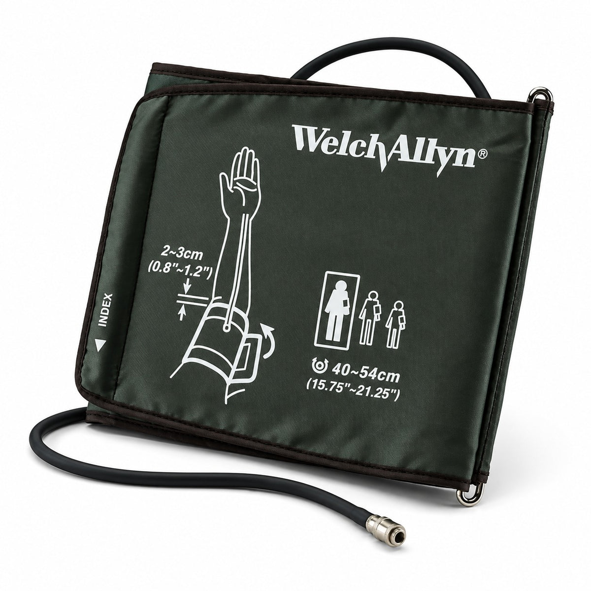 Welch Allyn Home Series 1700 Extra Large D-Ring Blood Pressure Cuff RPM-BPACC-03 (5.9–21.3")