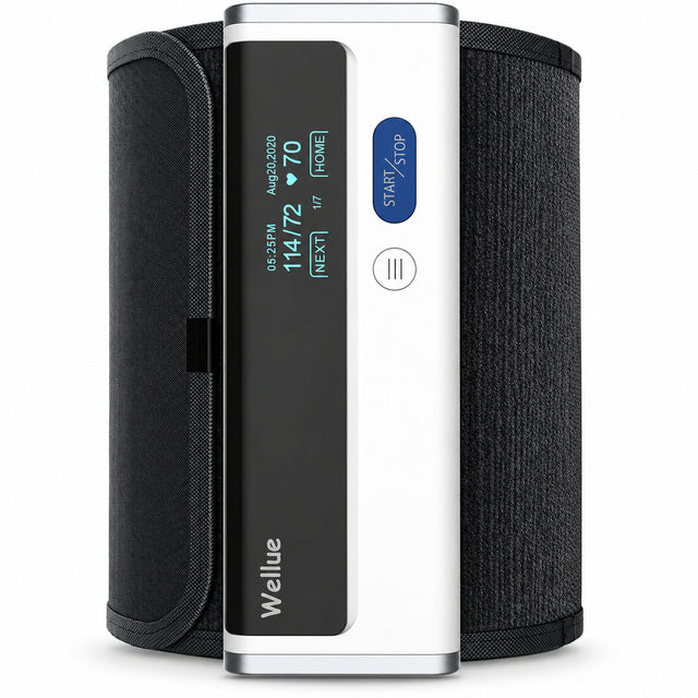 Wellue BP2A Smart Blood Pressure Monitor Upper Arm Cuff Bluetooth