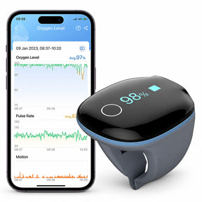 Wellue O2Ring Continuous Pulse Oximeter Bluetooth