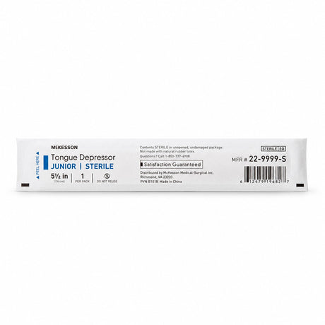 McKesson Sterile Wooden Tongue Depressors - 5-1/2 inch (view 4)