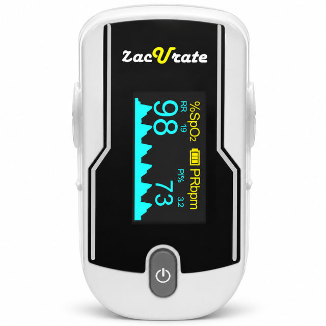 Zacurate 500E-B Fingertip Pulse Oximeter Bluetooth