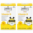 Zarbee's Vitamin D Drops for Infants – 400 IU (2-Pack)