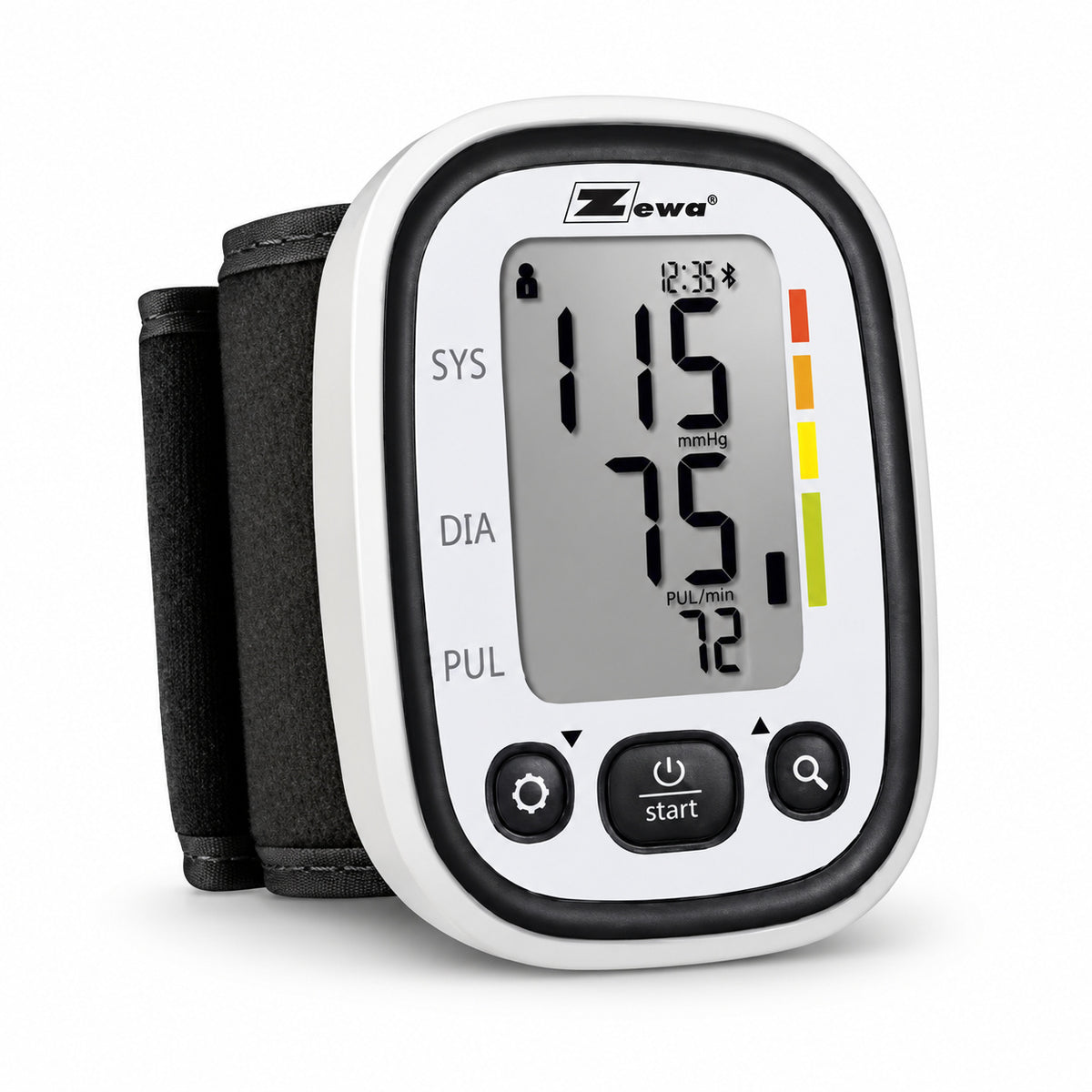 Zewa Wrist Blood Pressure Monitor Bluetooth
