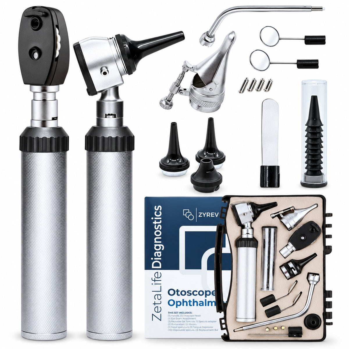 Zyrev ZetaLife Otoscope Diagnostic Set